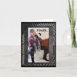 Carte d'hiver au printemps