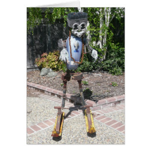 CARTE D'HOMME DE MOTO