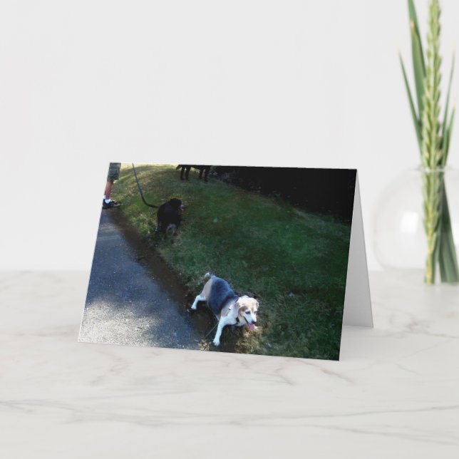 CARTE D'HOSPITALITÉ Merci (Devant)