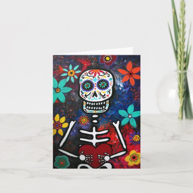CARTE DIA DE LOS MUERTOS CARD (Devant)