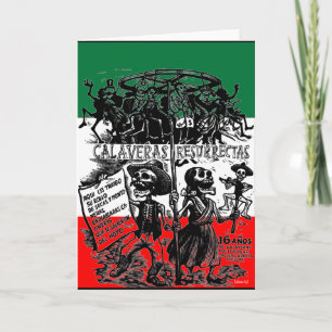Carte Dia de los Muertos (Jour des morts)