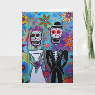 CARTE DIA DE LOS MUERTOS WEDDING
