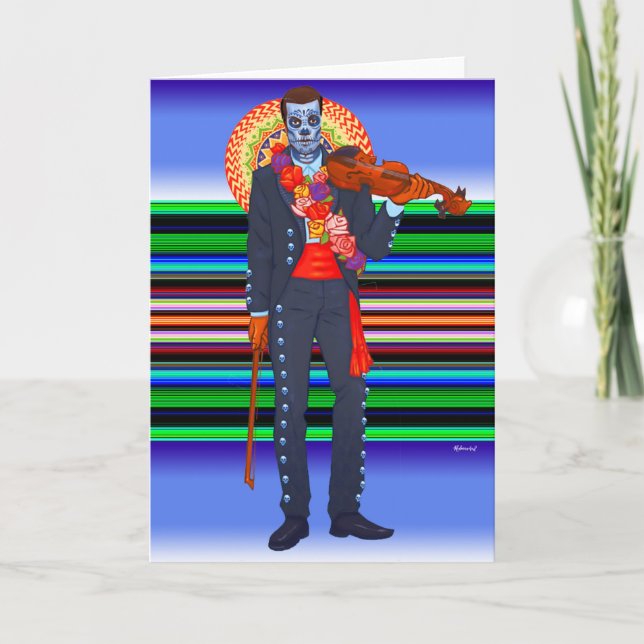 Carte Día de Muertos/Jour des morts (Devant)