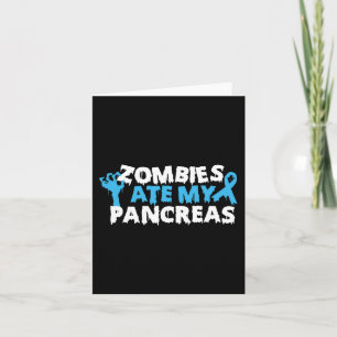 Carte Diabète de type 1 Sensibilisation Les zombies ont