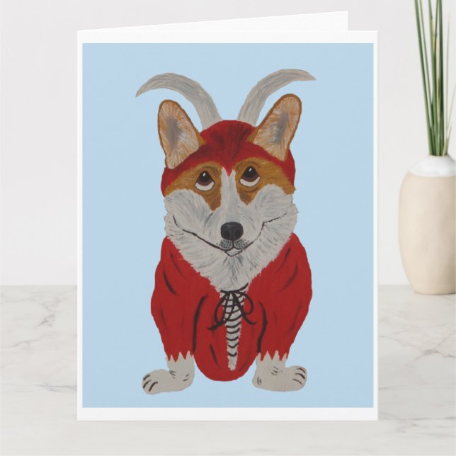 Carte Diable Corgi (Devant)