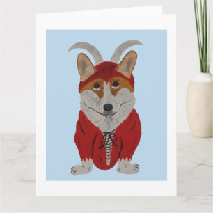 Carte Diable Corgi