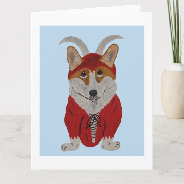 Carte Diable Corgi (Devant)