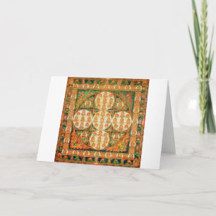 Carte Diagramme cosmique Mandala pour la méditation