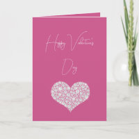 Diamants Cœurs Glam Rose