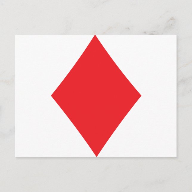 Carte Diamond Poker Jeu (Devant)