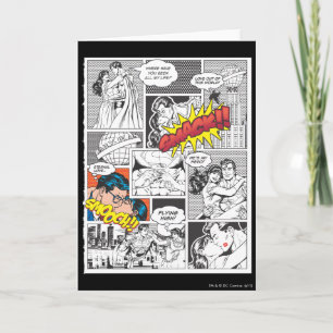 Carte Diapositives Love Comic