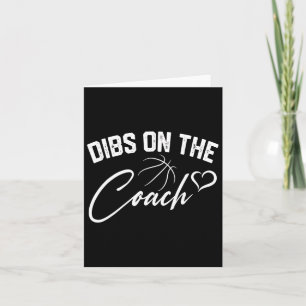 Carte Dibs Sur L'Entraîneur Cute Bysketbyll Entraîneur F