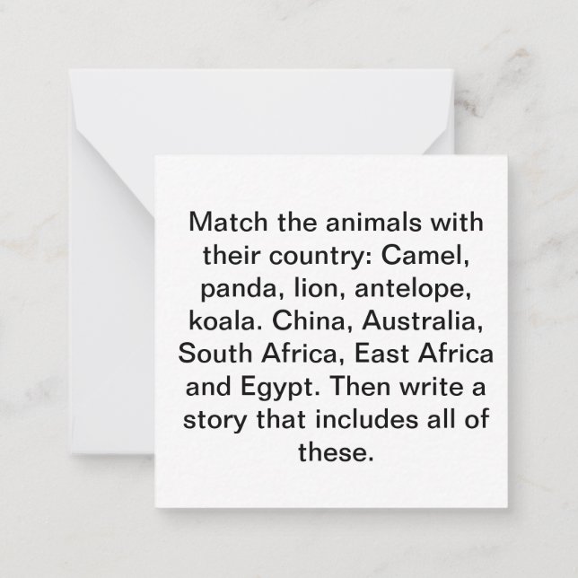 Carte d'idée de l'histoire (Dos)