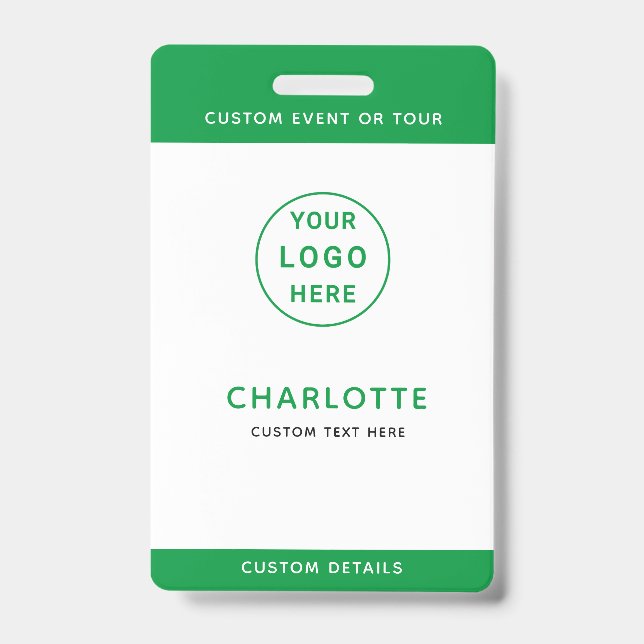 Carte d'identité Badge Modèle Enfants Voyage à l'é (Avant)