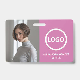 Carte d'identité d'employé Badge d'entreprise mini