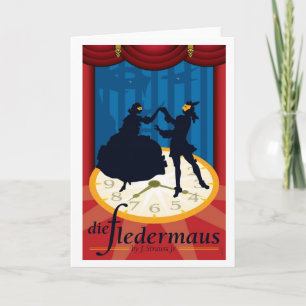 Carte Die Fledermaus, Opéra