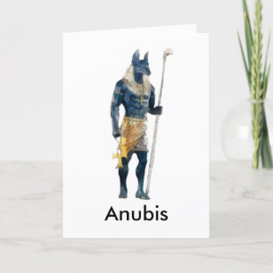 Carte Dieu d'Anubis