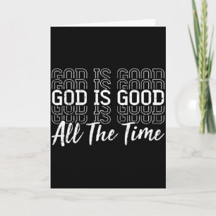 Carte Dieu Jésus Christ Est Bon Tout Le Temps Religieux