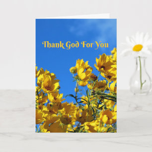 Carte Dieu Merci Pour Vous (Colossiens 3:12)