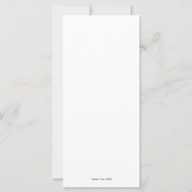 Carte DigAI Golden Jubilee Golden Tree (Dos)