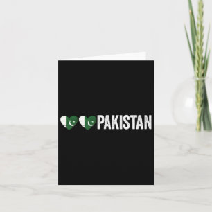 Carte Dil Pakistan Azadi Moubarak Jour du drapeau cardia