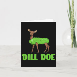 Carte Dill Doe Funny Adulte Humour Amusant Nature Deer R