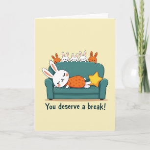 Carte d'illustration cosy pour la fête des mères