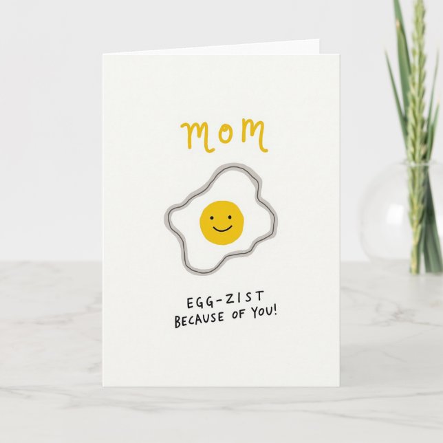 Carte d'illustration de maman Sourires Ensoleillés (Devant)