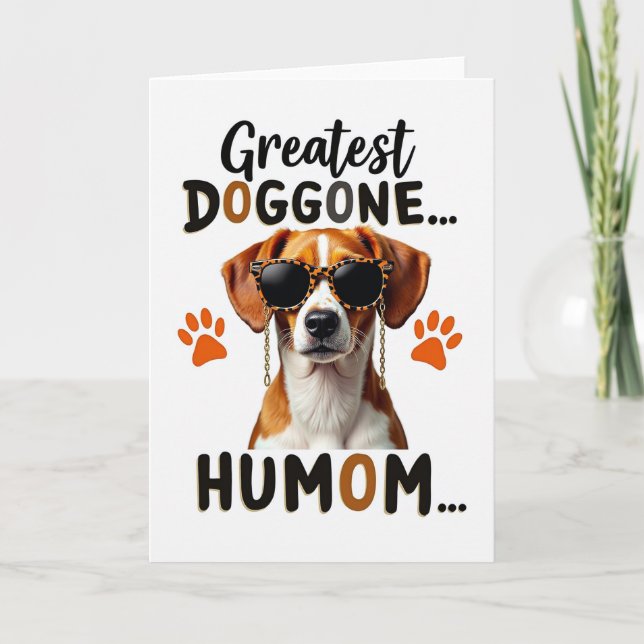 Carte d'illustration Humom toutou (Devant)
