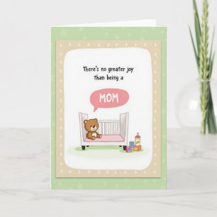 Carte d'illustration Joie des mamans adorables