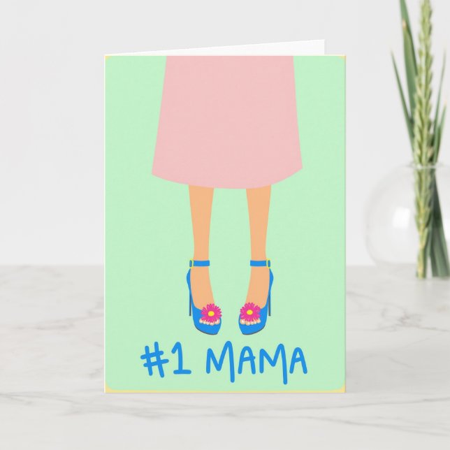 Carte d'illustration N°1 Mama (Devant)