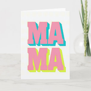 Carte d'illustration Pink Mama