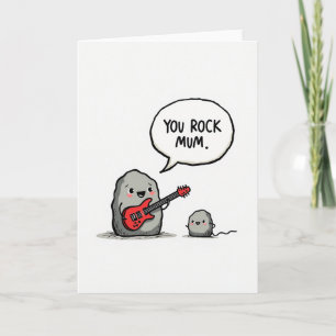 Carte d'illustration Rockin Mum