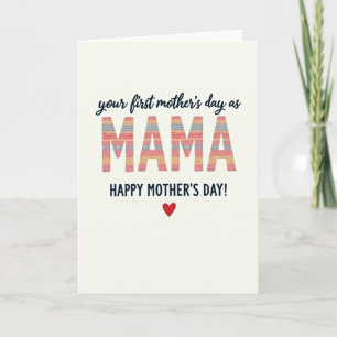 Carte d'illustration Striped Mama