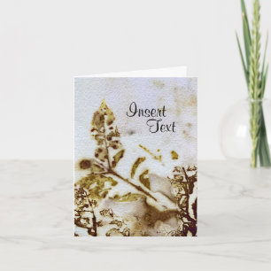 Carte d'impression écologique