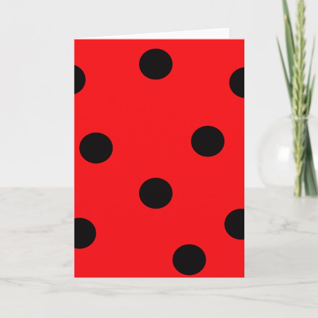 Carte d'impression Ladybug (Devant)