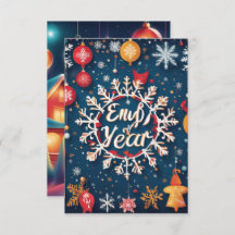 Carte d'impression nouvelle année