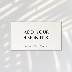 Carte d'impression personnalisée de 2 x 3,5 pouces