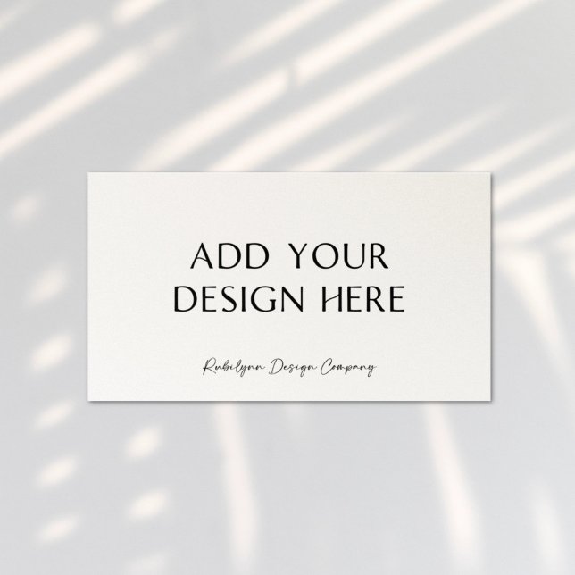 Carte d'impression personnalisée de 2 x 3,5 pouces (Créateur téléchargé)