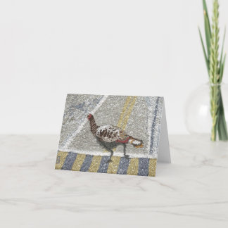 Carte Dindee dans le passage piéton du centre