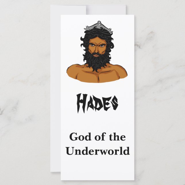 Carte d'information Hades (Devant)