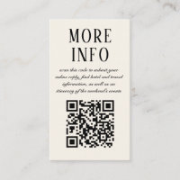 Carte d'information Mariage Art déco noir et ivoir