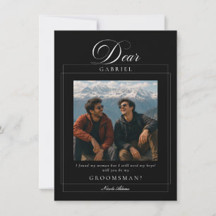 Carte d'information pour demande de témoin de mari