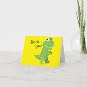 Carte Dinosaur T-rex Enfants 1er anniversaire Dino Party