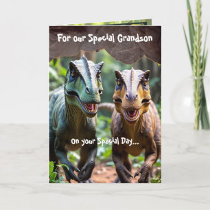 Carte Dinosaure