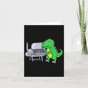 Carte Dinosaure Grillade Rbecue Lover Bbq Hommes Grill