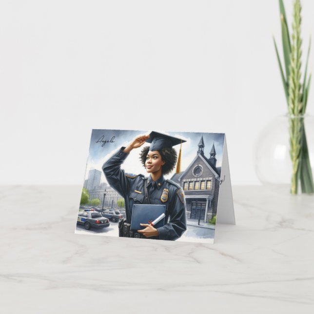 Carte d'inscription personnalisée à l'Académie de  (Devant)