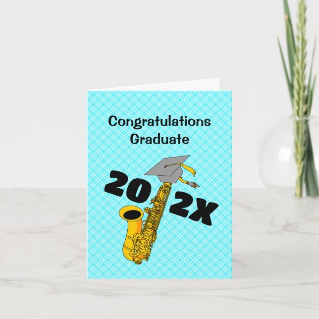 Carte d'inscription Saxophone 2022 (Devant)