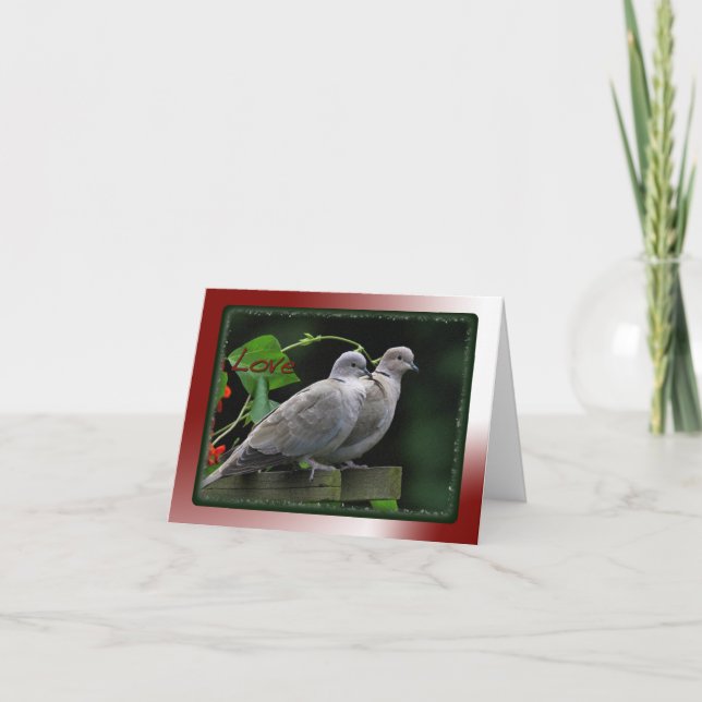 Carte d'inséparables (Devant)