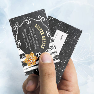 Carte d'insertion de baby shower d'hiver de la tom